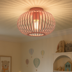 Lampă de tavan roz industrială, Lieve