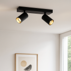 Spot LED de tavan negru modern, Nadi