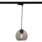 Spot pe șină monofazic gri design, Giada