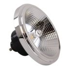 Lampă LED Clint GU10 Olucia (AR111) reglabilă, neagră, 12W, 4000K