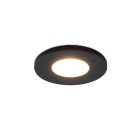 Spot încastrat pentru foișor negru modern, Dico, 3W, LED 2700K, IP65