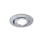 Spot încastrat pentru foișor crom modern, Rona, 3W, LED 2700K, IP44