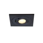 Spot încastrat pentru foișor negru modern, Rona, 3W, LED 2700K, IP44