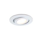 Spot încastrat pentru foișor alb modern, Rona, 3W, LED 2700K, IP44