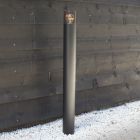 Lampă exterior neagră modernă, Sanel, IP44