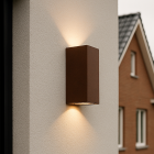Lampă exterior ruginie modernă, Corella, IP44