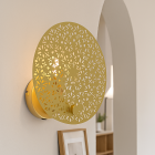 Aplică de perete alamă design, Sienna