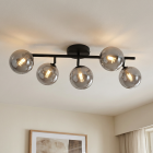 Plafonieră gri design, Remo