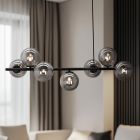 Lustră gri design, Remo