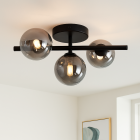 Plafonieră gri design, Remo