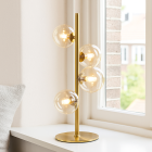 Lampă de masă transparentă design, Remo, con întrerupător