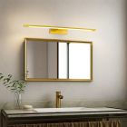 Lampă cu senzor aurie modernă, Steffy, 8W, LED 3000K, IP44