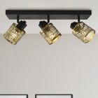 Spot LED de tavan alamă din metal, Marli