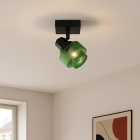 Spot LED de tavan verde retro, Paris