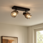 Spot LED de tavan gri retro, Paris