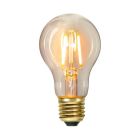 Lampă LED E27 Sebas, IP44 (rezistentă la apă), 1,6 wați, 2100K (alb extra atmosferic)