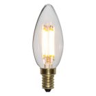 Bec lumânare E14 cu reglare în 3 trepte, 4W alb extra atmosferic