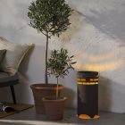 Lampă de masă copii maro din plastic, Aidan, 0,3W, LED 3000K, IP44