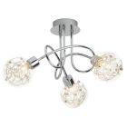 Spot LED de tavan crom design, Nessa