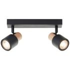 Spot LED de tavan negru modern, Soscha