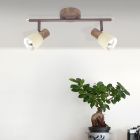 Spot LED de tavan cupru din metal, Alaya