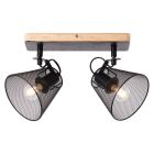 Spot LED de tavan negru industrial, Havin