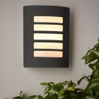 Lampă exterior antracit din metal, Alea, IP44