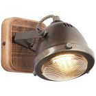 Aplică de perete argintie modernă, Elena