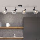 Spot LED de tavan negru design, Dimitry