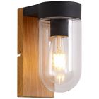 Lampă exterior neagră modernă, Danja, IP44