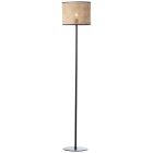 Lampadar maro rustic, Emmelie, con întrerupător