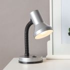 Lampă de birou gri din plastic, Loet, con întrerupător