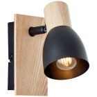 Spot de perete negru rustic, Tyrone