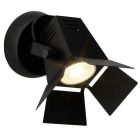 Spot LED de tavan negru industrial, Jowenna, 5W, LED 3000K
