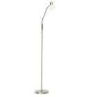 Lampadar crom din metal, Jaydah, con întrerupător