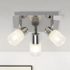 Spot LED de tavan crom din metal, Blake, 28W, LED 2700K