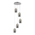 Lustră crom modernă, Aliyah, 5W, LED 3000K