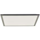 Panou LED plafonier negru modern, Usman, 24W, LED 4000K