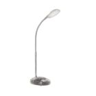 Lampă de birou transparentă din plastic, Marenthe, 2W, LED 6000K, con întrerupător