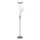 Lampă de citit crom din sticlă, Ivan, 18W, LED 3000K, con întrerupător