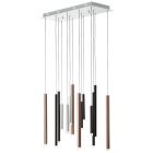 Lustră maro modernă, Olivia, 4W, LED 3000K