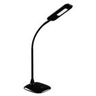 Lampă de birou neagră din plastic, Jenoah, 5W, LED 6000K, cu întrerupător tactil