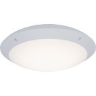 Lampă exterior albă din plastic, Jeara, 12W, LED 4000K, IP66