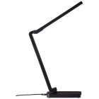 Lampă de birou neagră modernă, Hannah, 5W, LED 5000K, cu întrerupător tactil