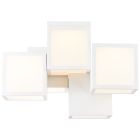 Plafonieră albă modernă, Aysun, 40W, LED 3000K