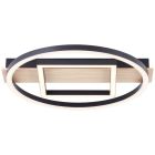 Lampă de tavan maro design, Konrad, 20W, LED 3000K