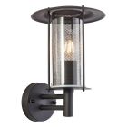 Lampă exterior neagră rustică, Gezina, IP44