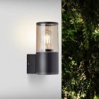 Lampă exterior neagră modernă, Sherwin, IP44