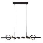 Lustră neagră modernă, Quang, 20W, LED 3000K