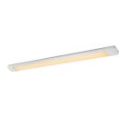 Bară LED 60 cm albă din plastic, Enrique, 20W, LED 3000K